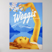 " Schweiz: 2022/heute - Weggis Vierwaldstättersee Poster (Vorne)