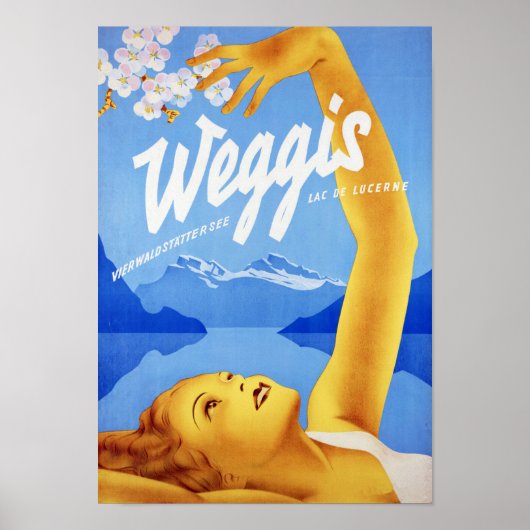 " Schweiz: 2022/heute - Weggis Vierwaldstättersee Poster (Vorne)