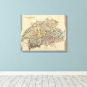 Schweiz 20 leinwanddruck (Insitu (Holzboden))