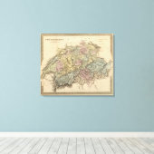 Schweiz 20 leinwanddruck (Insitu (Holzboden))