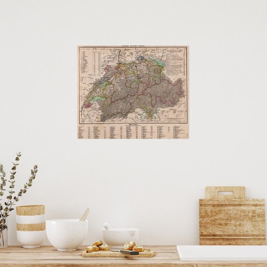 Schweiz 20 poster (Küche)