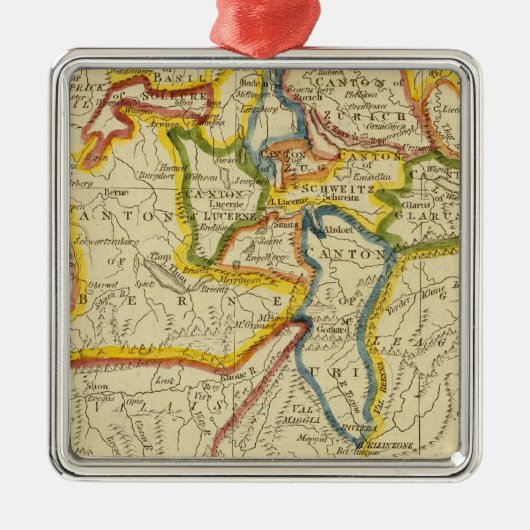 Schweiz 21 silbernes ornament (Vorne)