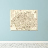 Schweiz 23 leinwanddruck (Insitu (Holzboden))