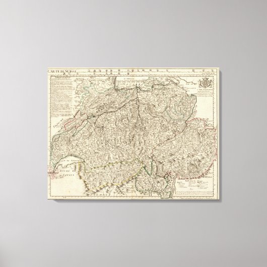 Schweiz 23 leinwanddruck (Vorderseite)