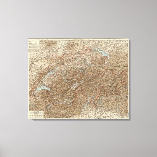 Schweiz 24 leinwanddruck (Vorderseite)