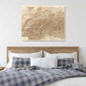 Schweiz 24 leinwanddruck (Insitu (Schlafzimmer))