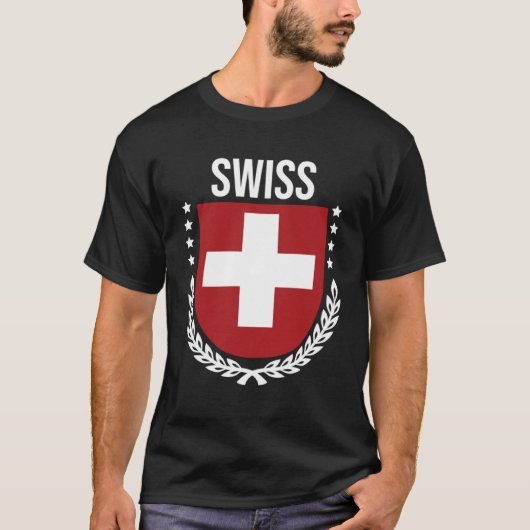 Schweiz 2 T-Shirt (Vorderseite)