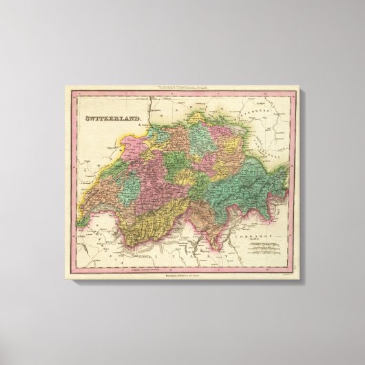 Schweiz 3 leinwanddruck (Vorderseite)