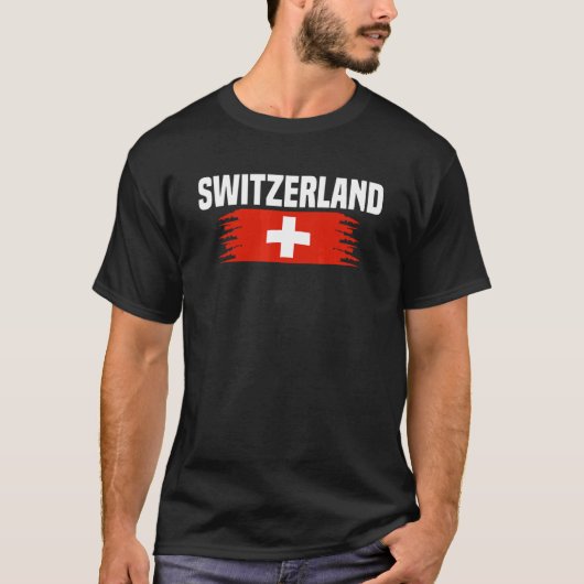 Schweiz 3 T-Shirt (Vorderseite)