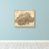 Schweiz 7 leinwanddruck (Insitu (Holzboden))