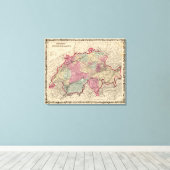 Schweiz 7 leinwanddruck (Insitu (Holzboden))