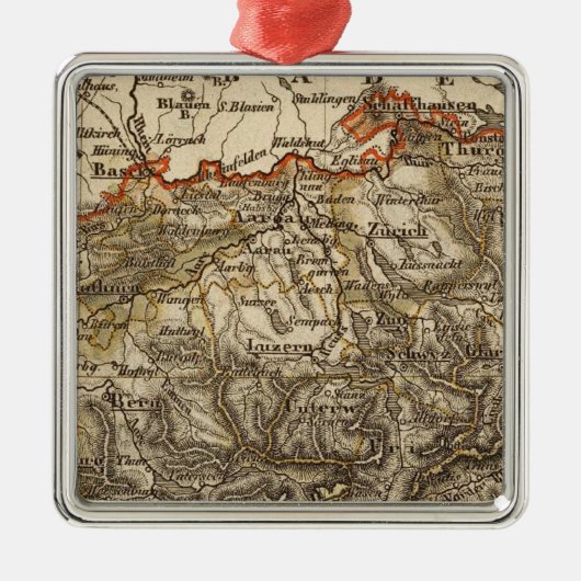 Schweiz 7 silbernes ornament (Vorne)