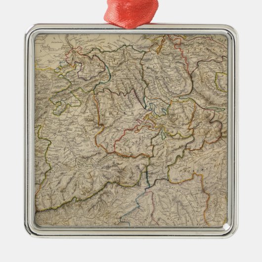 Schweiz 7 silbernes ornament (Vorne)