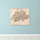 Schweiz 8 leinwanddruck (Insitu (Holzboden))