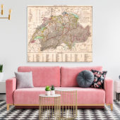 Schweiz 8 leinwanddruck (Insitu (Wohnzimmer))