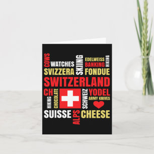Schweiz Alpen Kühe Fondue Käse Skifahren Schweiz L Karte