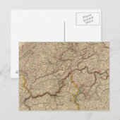 Schweiz, Alpen Postkarte (Vorne/Hinten)