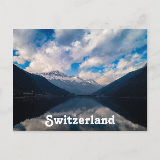 Schweiz Alpen / Schweizer Alpen Postkarte (Vorderseite)