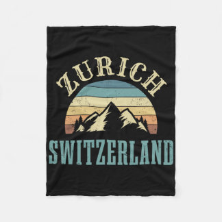 Schweiz Alpen Skifahren Schweizer Berge Lover Gesc Fleecedecke
