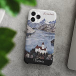 Schweiz Alpen Vintage Reise | Handgeschriebener Na Samsung Galaxy Hülle<br><div class="desc">Schweiz Vintage Travel | Aussicht auf Spiez, Thunersee und die Retromalerei der Schweizer Alpen. Editieren Sie es, um Ihren eigenen Namen auf dem schönen handgeschriebenen Schriftart Samsung Galaxy S22 Case hinzuzufügen. Suchen Sie ein einzigartiges Telefongehäuse? Schauen Sie nicht weiter nach, das ist, was Sie gesucht haben! Ändern Sie den Namen...</div>