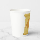 Schweiz auf Pergament Pappbecher (Rechts)