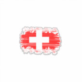 Schweiz Aufkleber (Vorderseite)