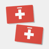 Schweiz Ausweis (Vorder- & Rückseite)