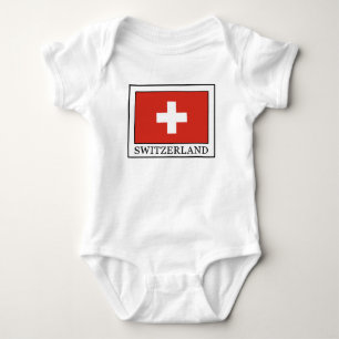 Schweiz Baby Strampler