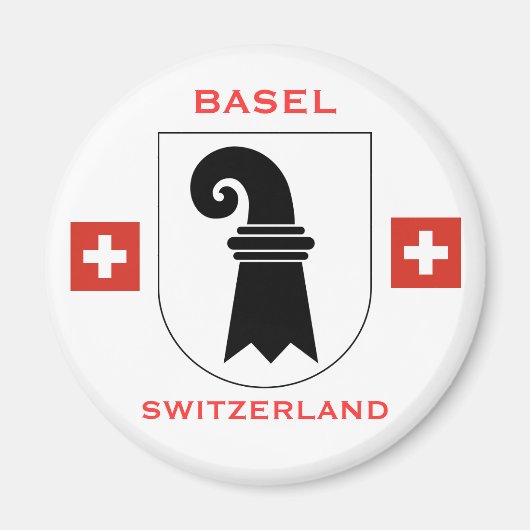 SCHWEIZ - BASEL-Magnet Magnet (Vorne)