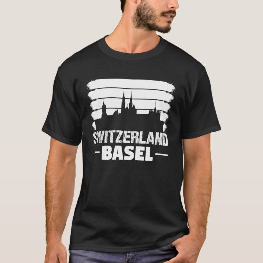 Schweiz Basel Schweiz T-Shirt (Vorderseite)