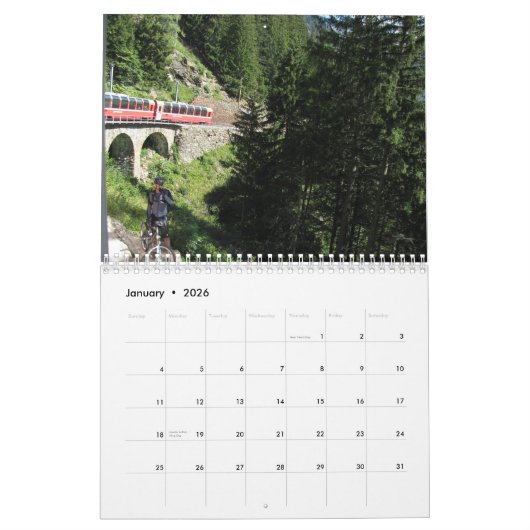 Schweiz Berge Alp 2022 Kalender (Jan 2026)