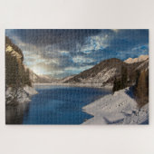 Schweiz Bergsee Jigsaw PUzzle (Horizontal)