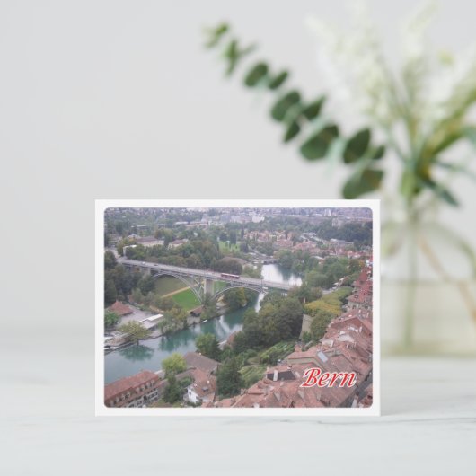 Schweiz - Bern - Postkarte (Stehend Vorderseite)
