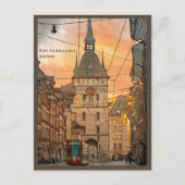 Schweiz Bern Vintage Stiftsstadt Postkarte (Vorderseite)