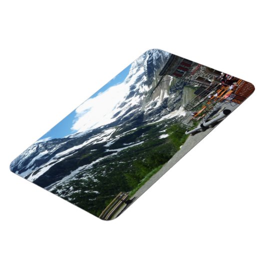 Schweiz Bernina Pass Magnet (Linke Seite)