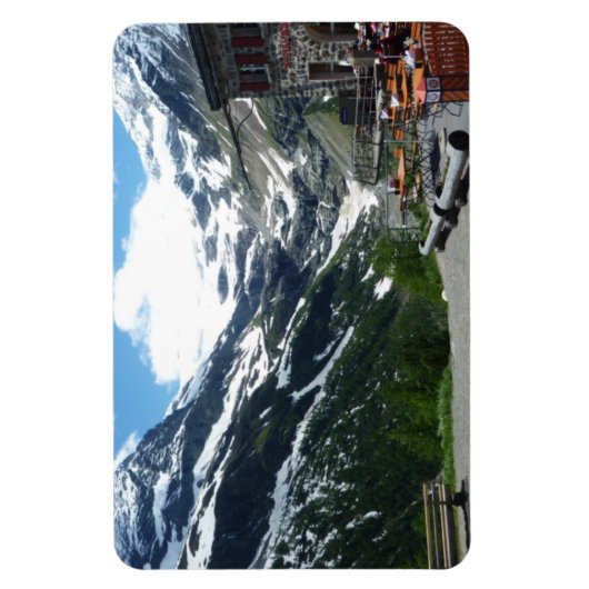 Schweiz Bernina Pass Magnet (Vertikal)
