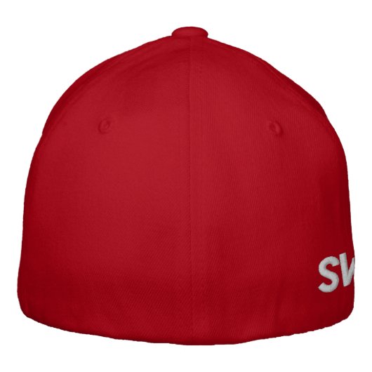 SCHWEIZ BESTICKTE BASEBALLKAPPE (Rückseite)