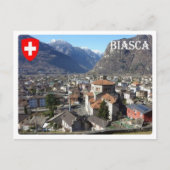Schweiz - Biasca - Postkarte (Vorderseite)
