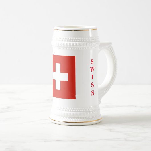 SCHWEIZ BIERGLAS (VorderseiteRechts)