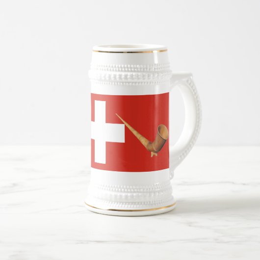 Schweiz Bierglas (VorderseiteRechts)