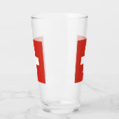 SCHWEIZ-BIERGLAS GLAS (Links)