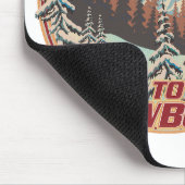 Schweiz bis Snowboard Mousepad (Ecke)