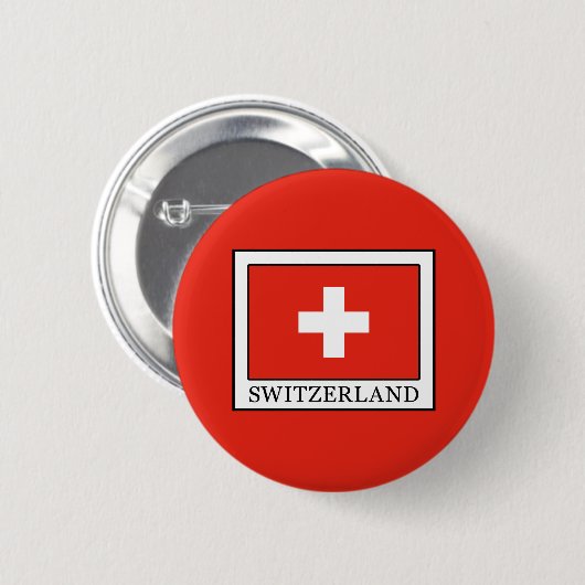 Schweiz Button (Vorne & Hinten)