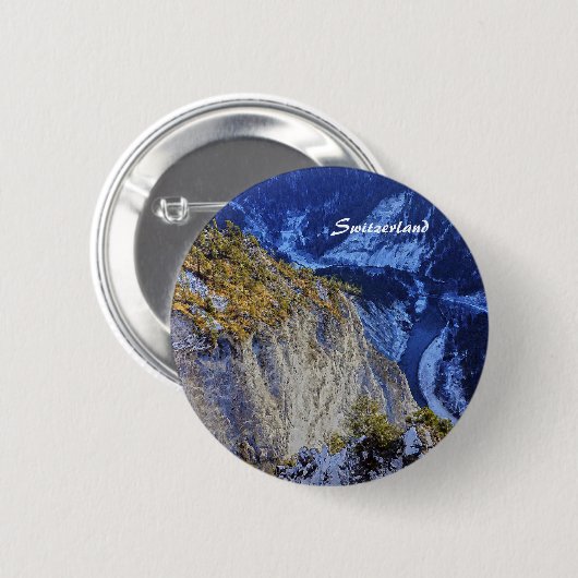 Schweiz Button (Vorne & Hinten)