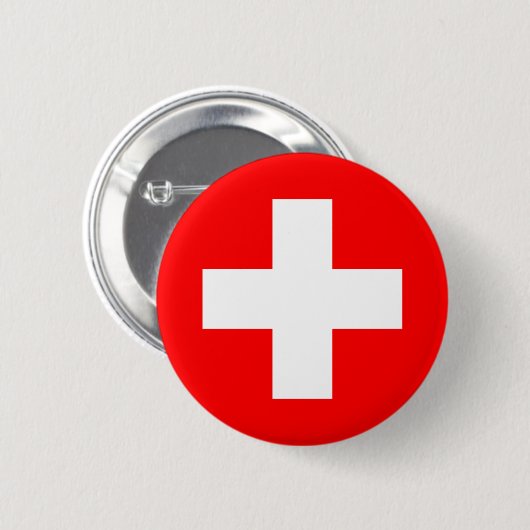 Schweiz Button (Vorne & Hinten)