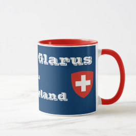 Schweiz:  Canton Glarus Tasse