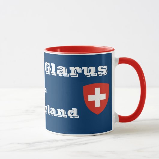 Schweiz: Canton Glarus Tasse (Rechts)