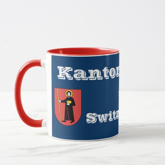 Schweiz: Canton Glarus Tasse (Links)