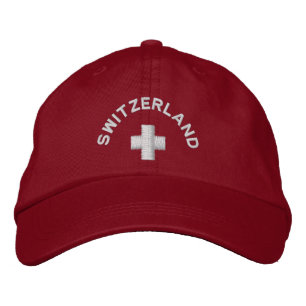 Schweiz Cap Bestickte Kappe