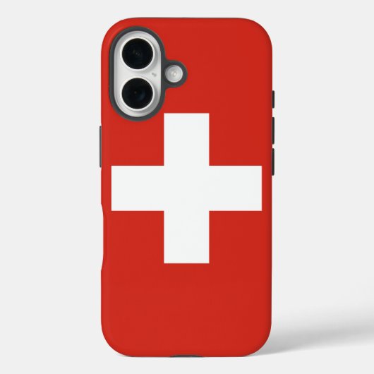 Schweiz Case-Mate iPhone Hülle (Rückseite)